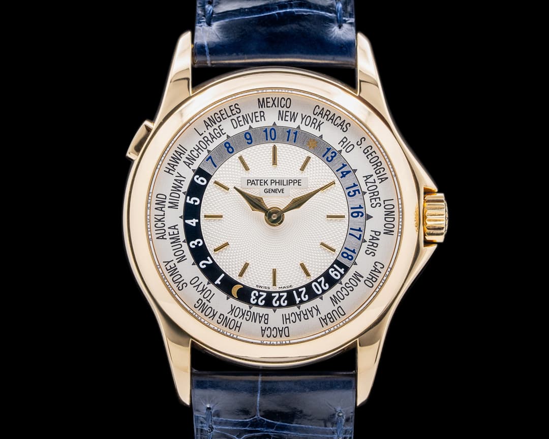 Patek Philippe World Time 5110J 18K Yellow Gold FULL SET