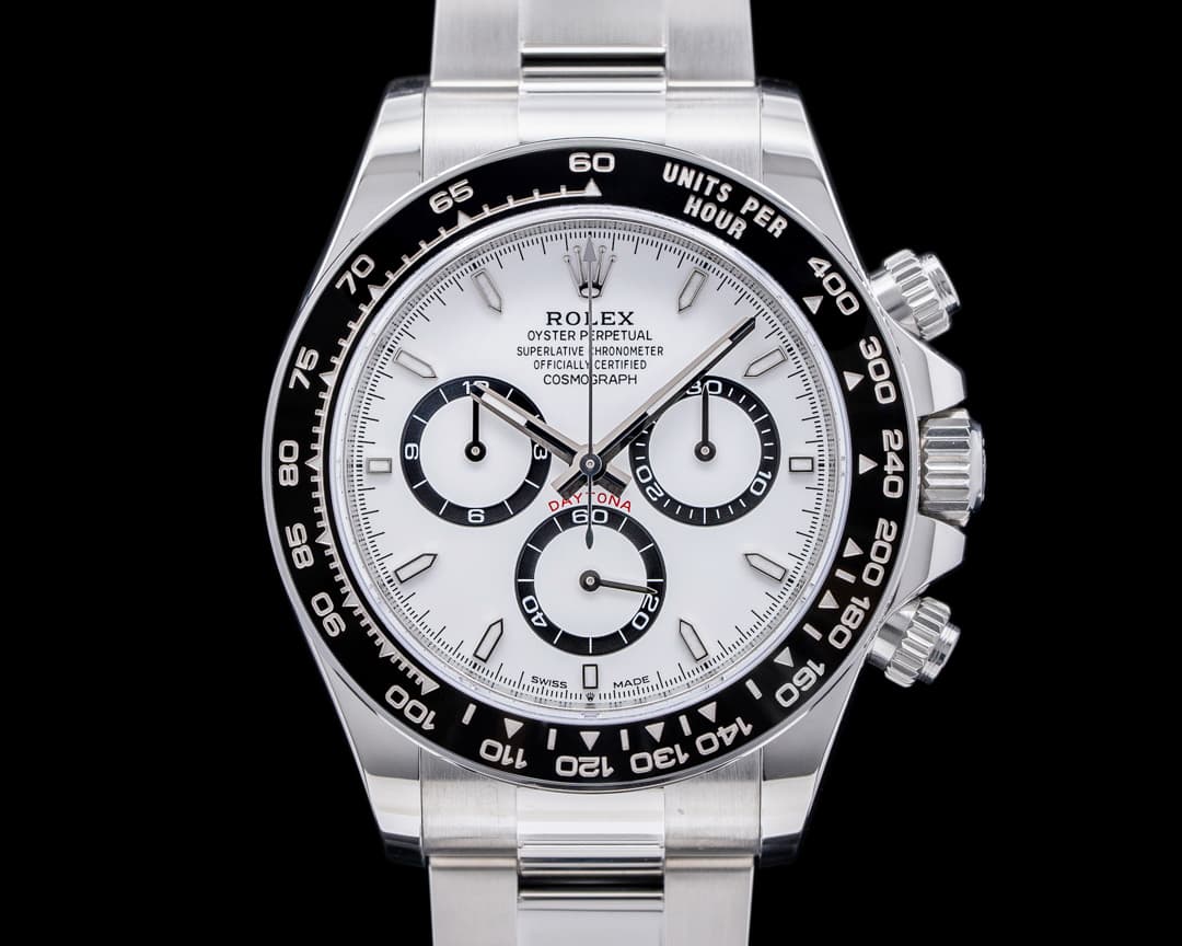Rolex Daytona 126500LN SS White Panda Dial NEW MODEL 2024