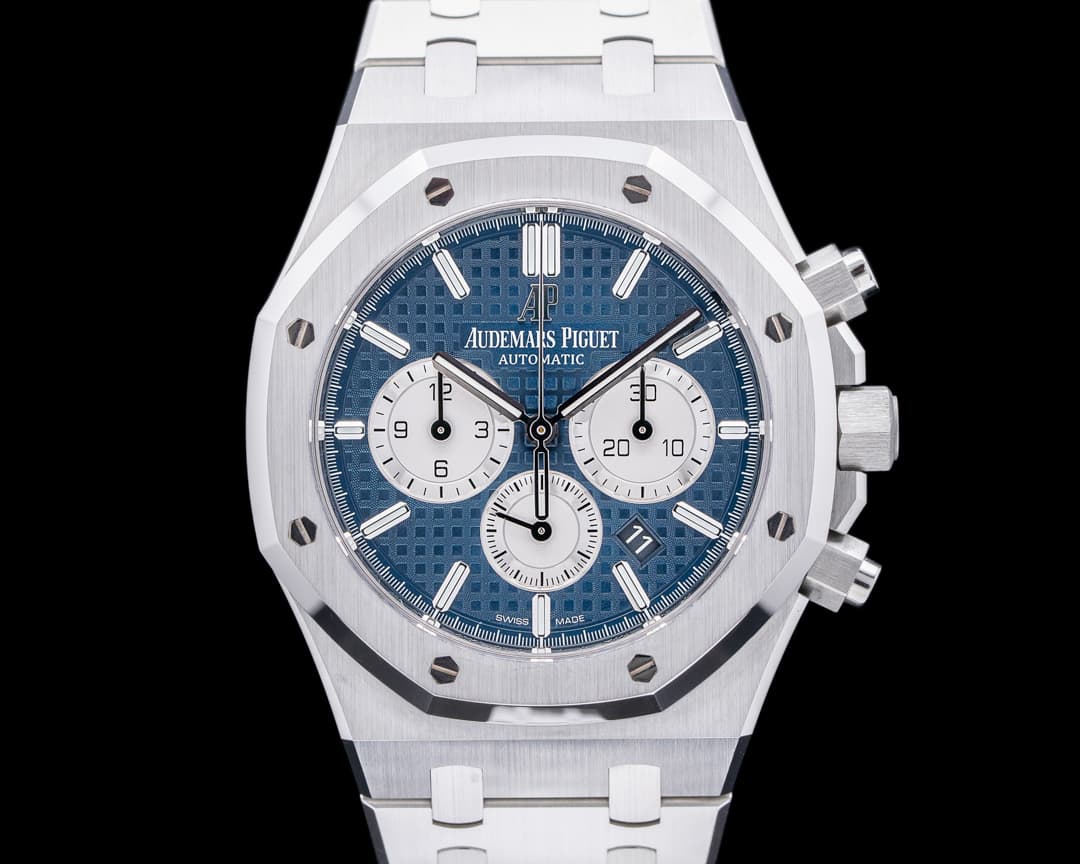 Audemars Piguet Royal Oak Chronograph Blue Dial SS 41MM