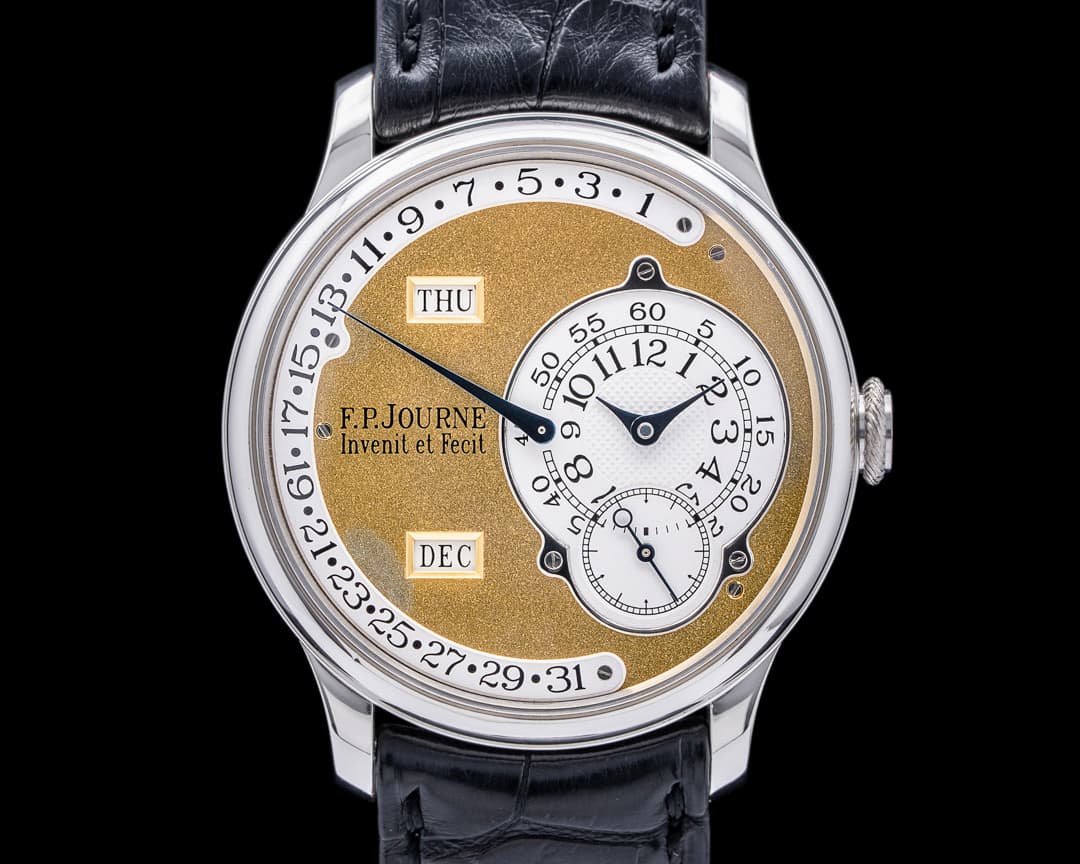 F. P. Journe Octa Calendrier Platinum / Yellow Gold Dial 38MM BRASS MOVEMENT