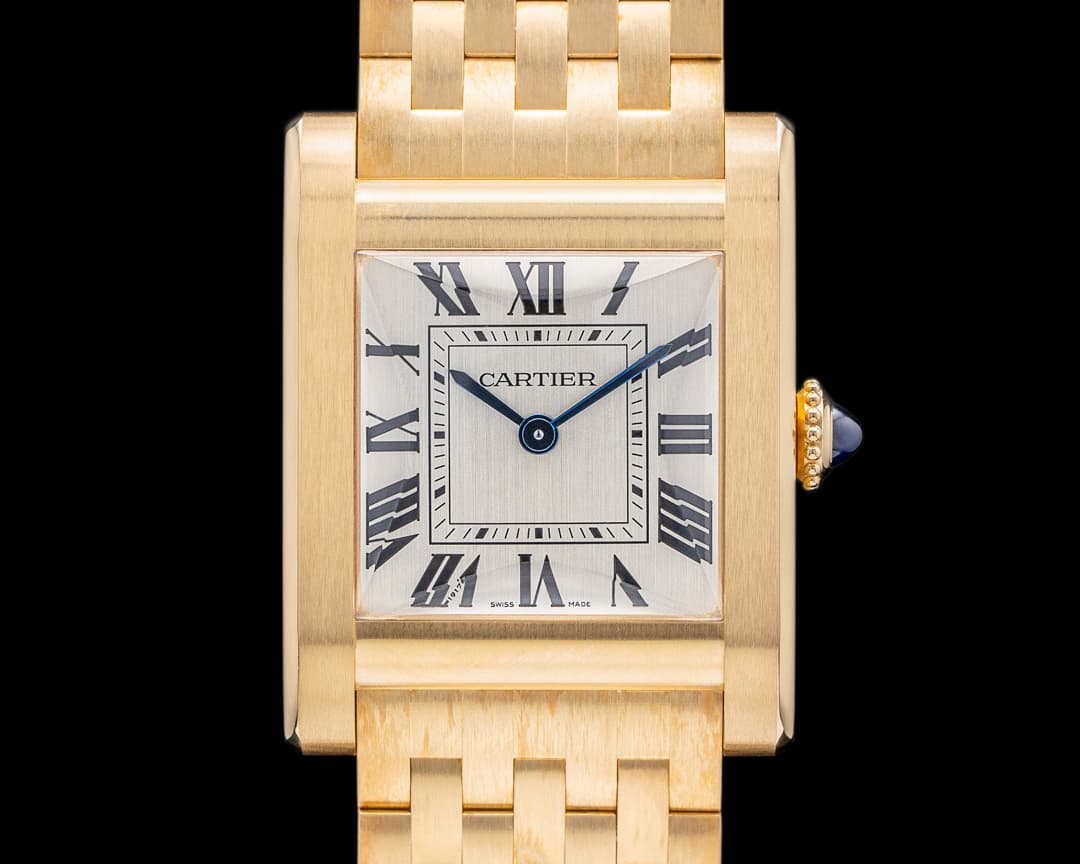 Cartier Privee Collection Tank Normale WGTA0110 18k YG / Bracelet UNWORN