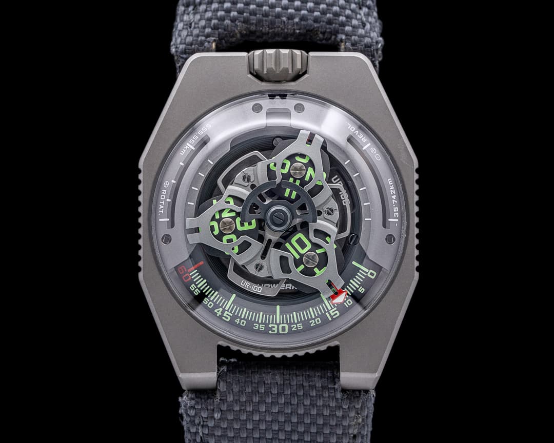 URWERK UR-100 SpaceTime Gunmetal LIMITED TO 25 PIECES
