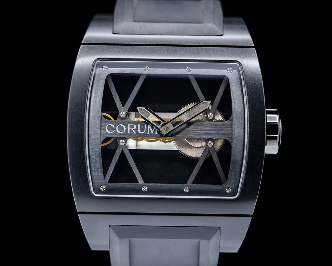 Corum Ti-Bridge Titanium / Rubber