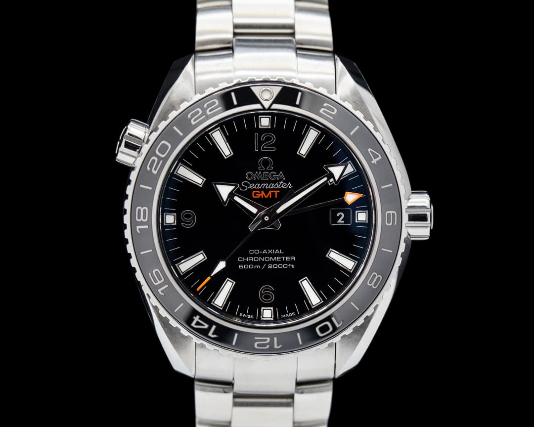 Omega Seamaster Planet Ocean GMT 600M Co-Axial Black Dial