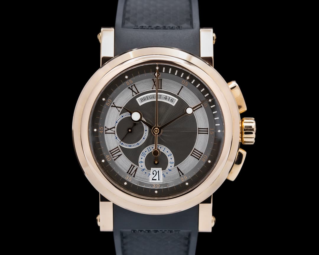 Breguet Marine Chronograph 5827BR 18K Rose Gold