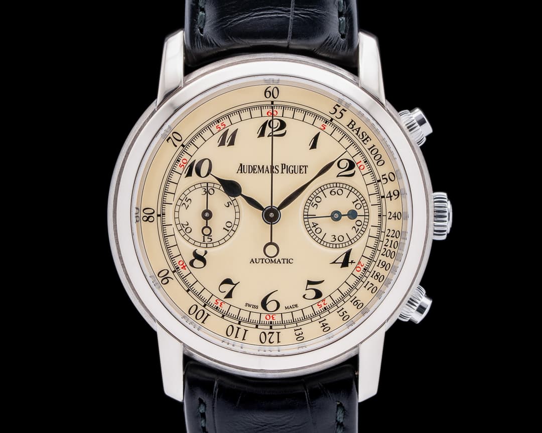 Audemars Piguet Jules Audemars Chronograph 18K White Gold