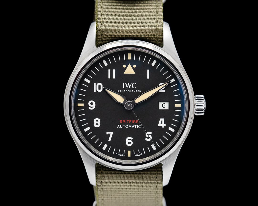 IWC Pilot's Watch Automatic Spitfire SS / Textile Strap