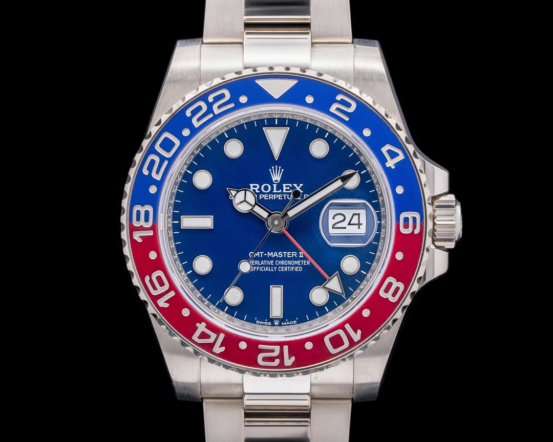 Rolex GMT Master II 126719 Ceramic "Pepsi" 18k Blue Dial