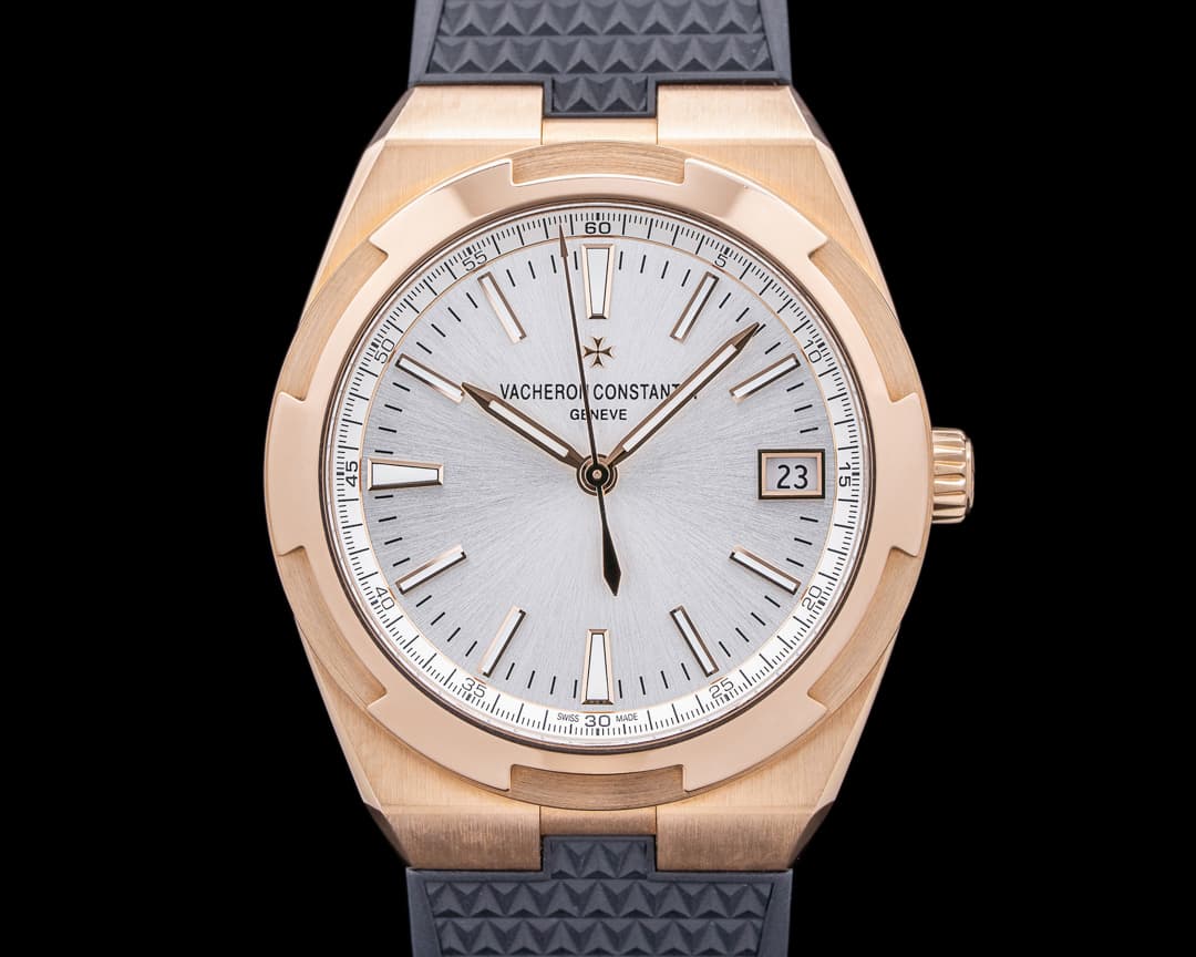 Vacheron Constantin Overseas 4500v Automatic 41mm Silver Dial Rose Gold