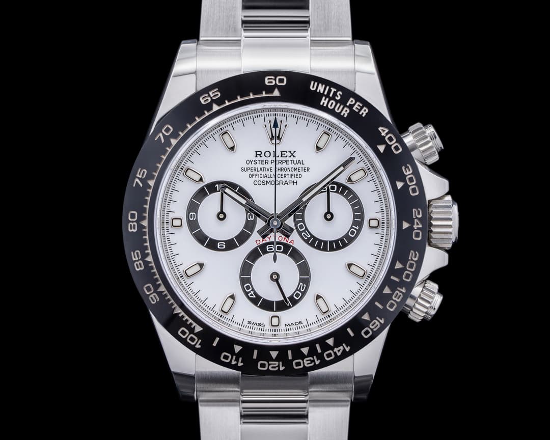Rolex Daytona 116500LN Ceramic Bezel / White Dial SS