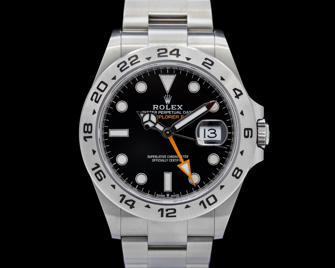 Rolex Explorer II 226570 Black Dial SS