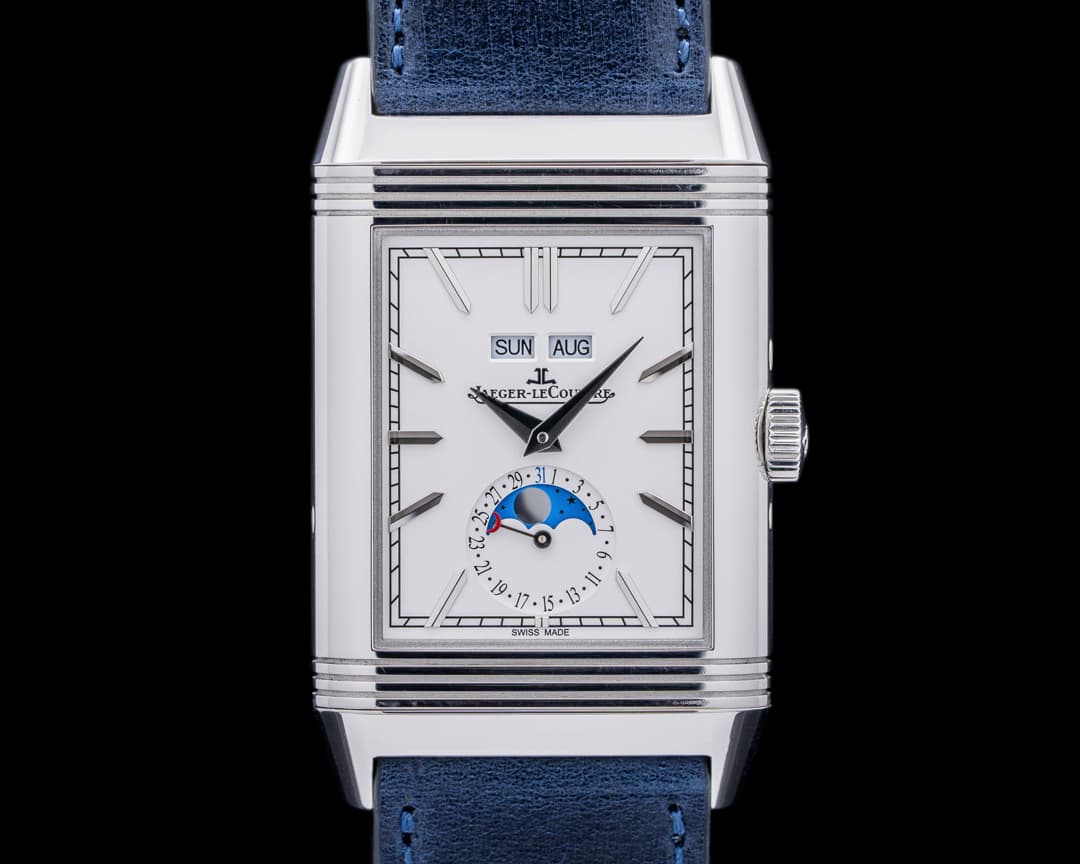 Jaeger LeCoultre Reverso Tribute Calendar Stainless Steel