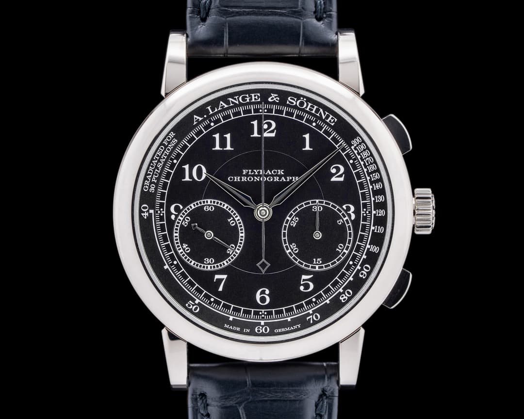 A. Lange and Sohne 1815 414.028 Chronograph 18K White Gold