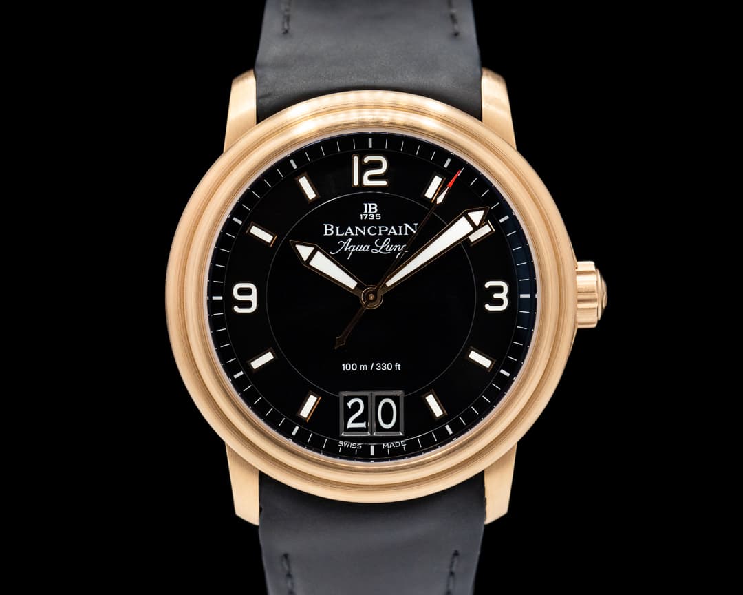 Blancpain Aqualung Big Date 18K RG Deployant
