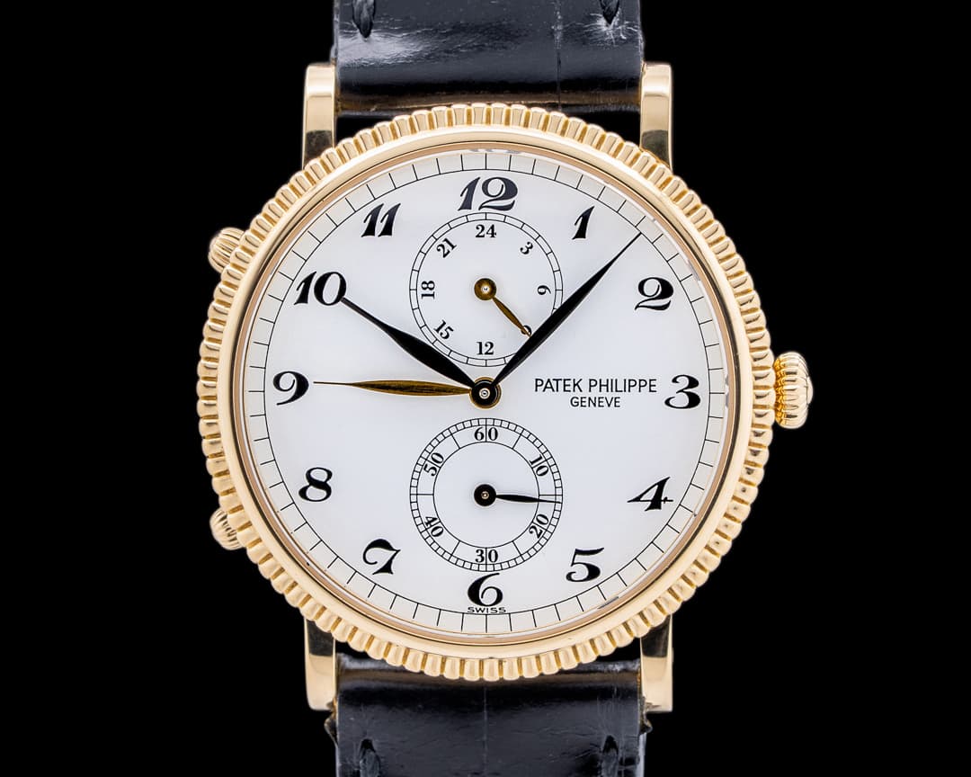 Patek Philippe Travel Time 5034J 18K Yellow Gold