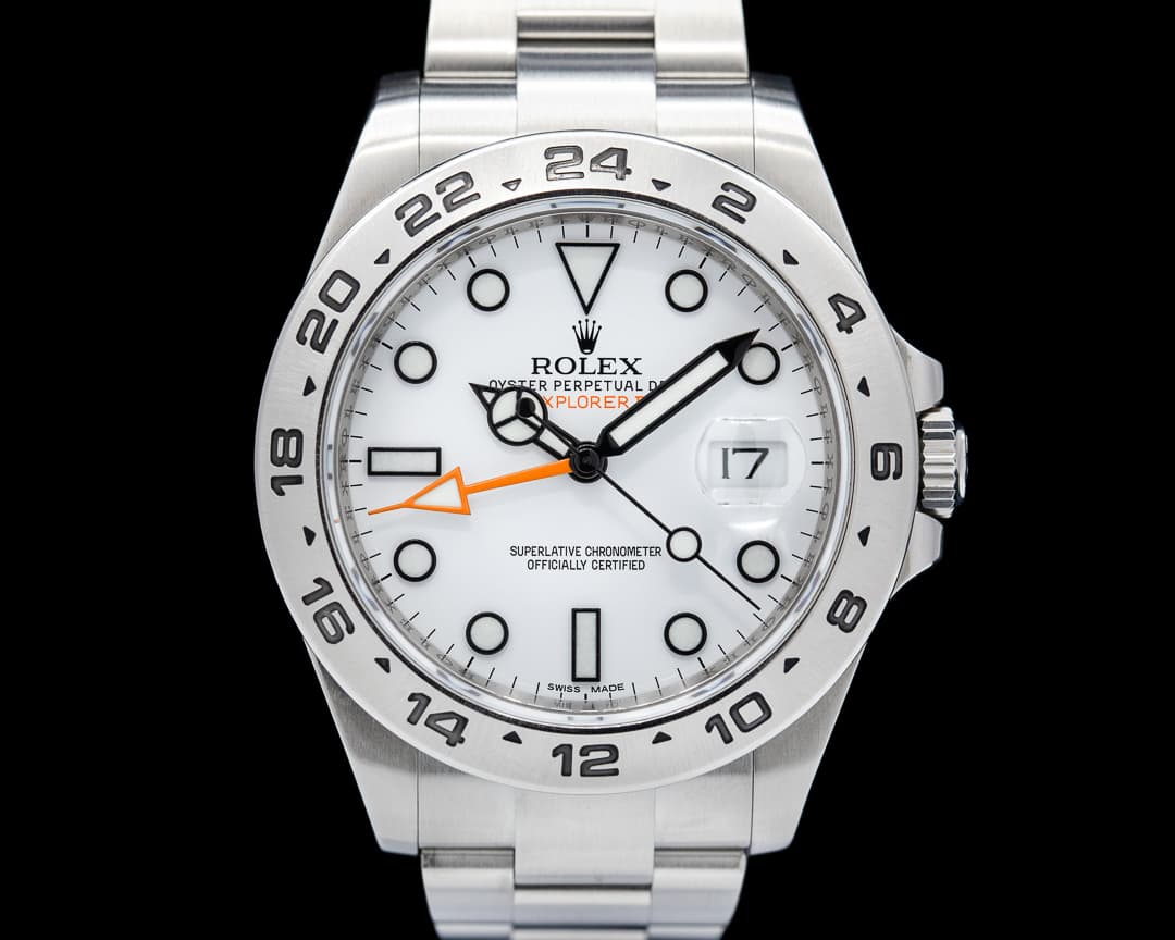 Rolex Explorer II White Dial SS