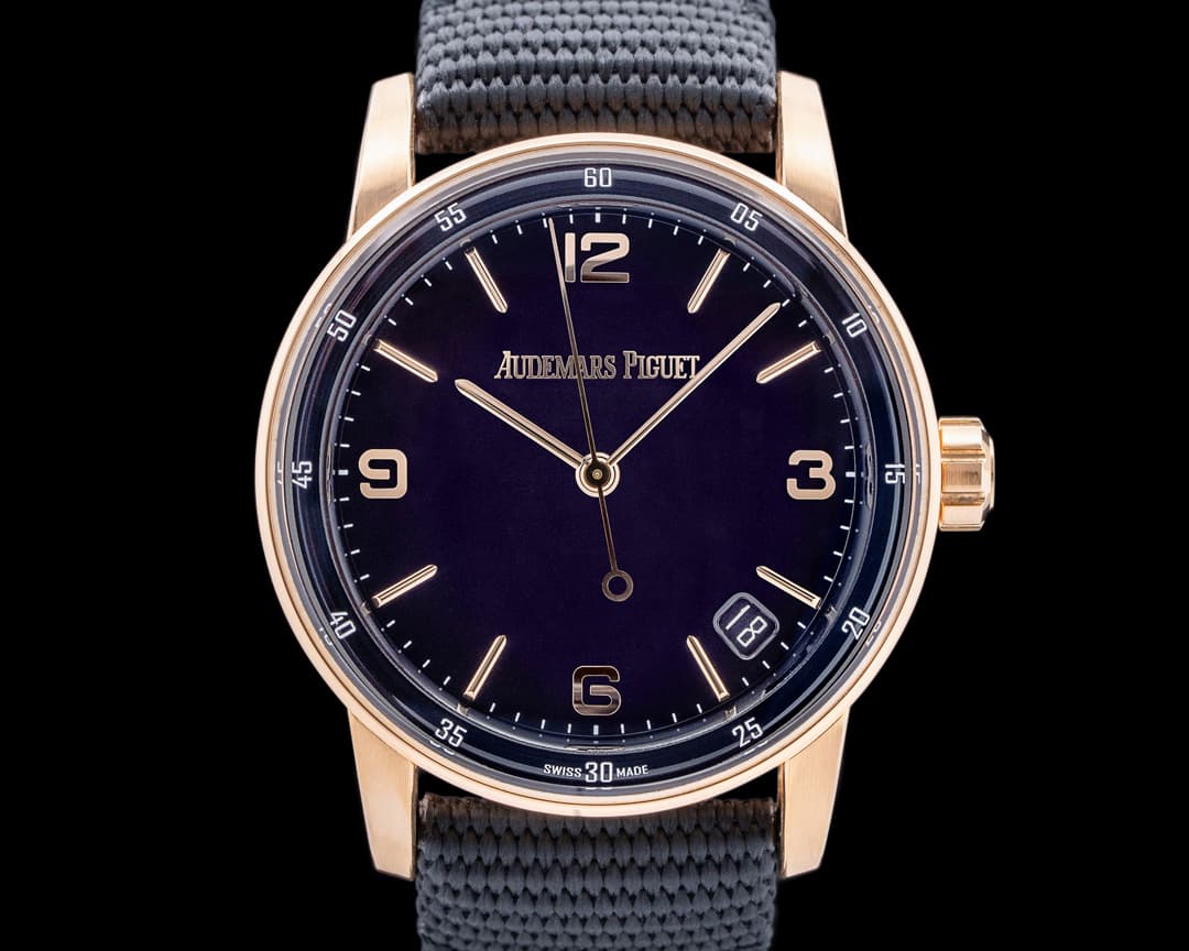 Audemars Piguet Code 11:59 Automatic 18k Rose Gold / Smoked Purple Dial