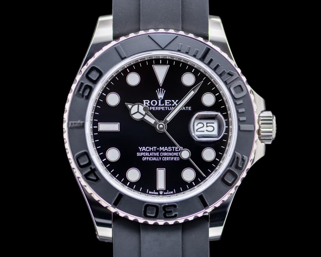 Rolex Yacht Master 226659 18K White Gold / Rubber 42MM