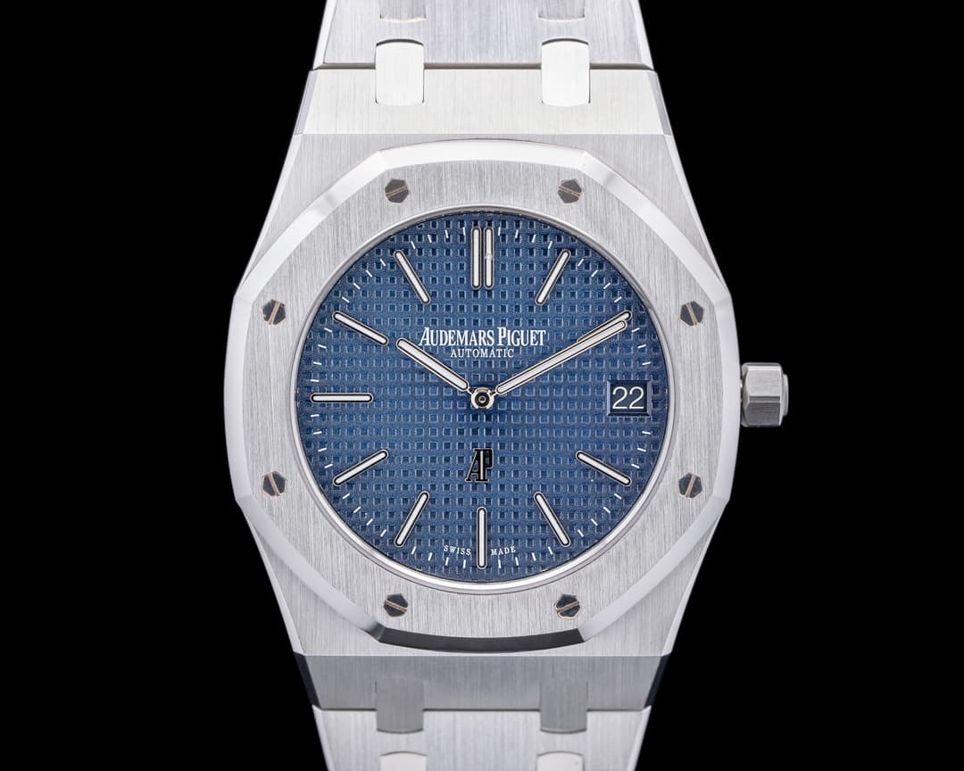 Audemars Piguet Royal Oak 15202ST "Jumbo" Extra Thin Blue Dial SS