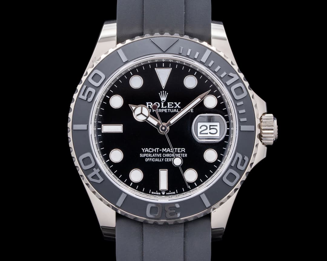 Rolex Yacht Master 226659 18K White Gold / Rubber 42MM