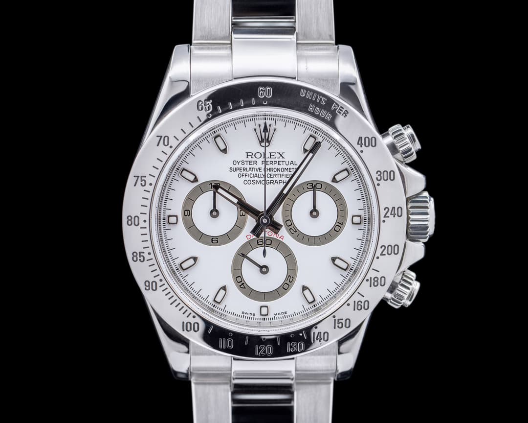 Rolex Daytona 116520 White Dial SS