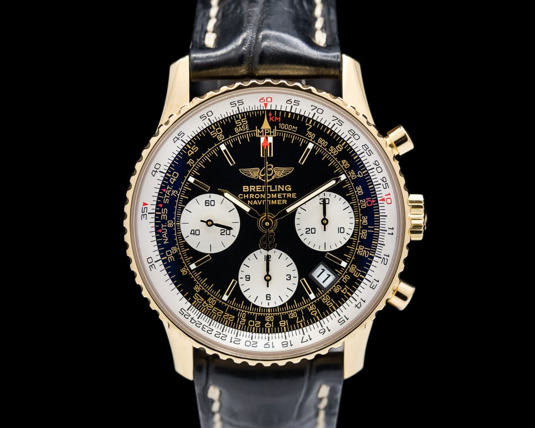 Breitling Navitimer Chronograph 18K YG