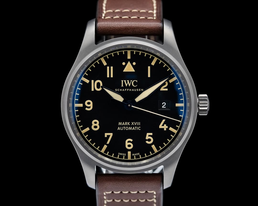 IWC Mark XVIII Pilot's Watch Heritage Titanium