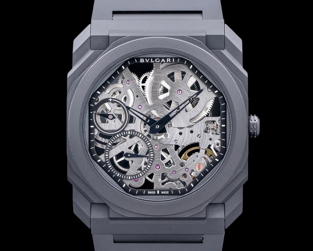 Bulgari Octo Finissimo Skeleton Black Ceramic
