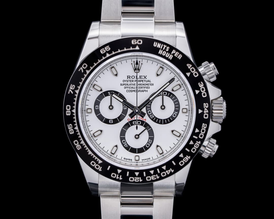 Rolex Daytona 116500 Ceramic Bezel SS / White Dial