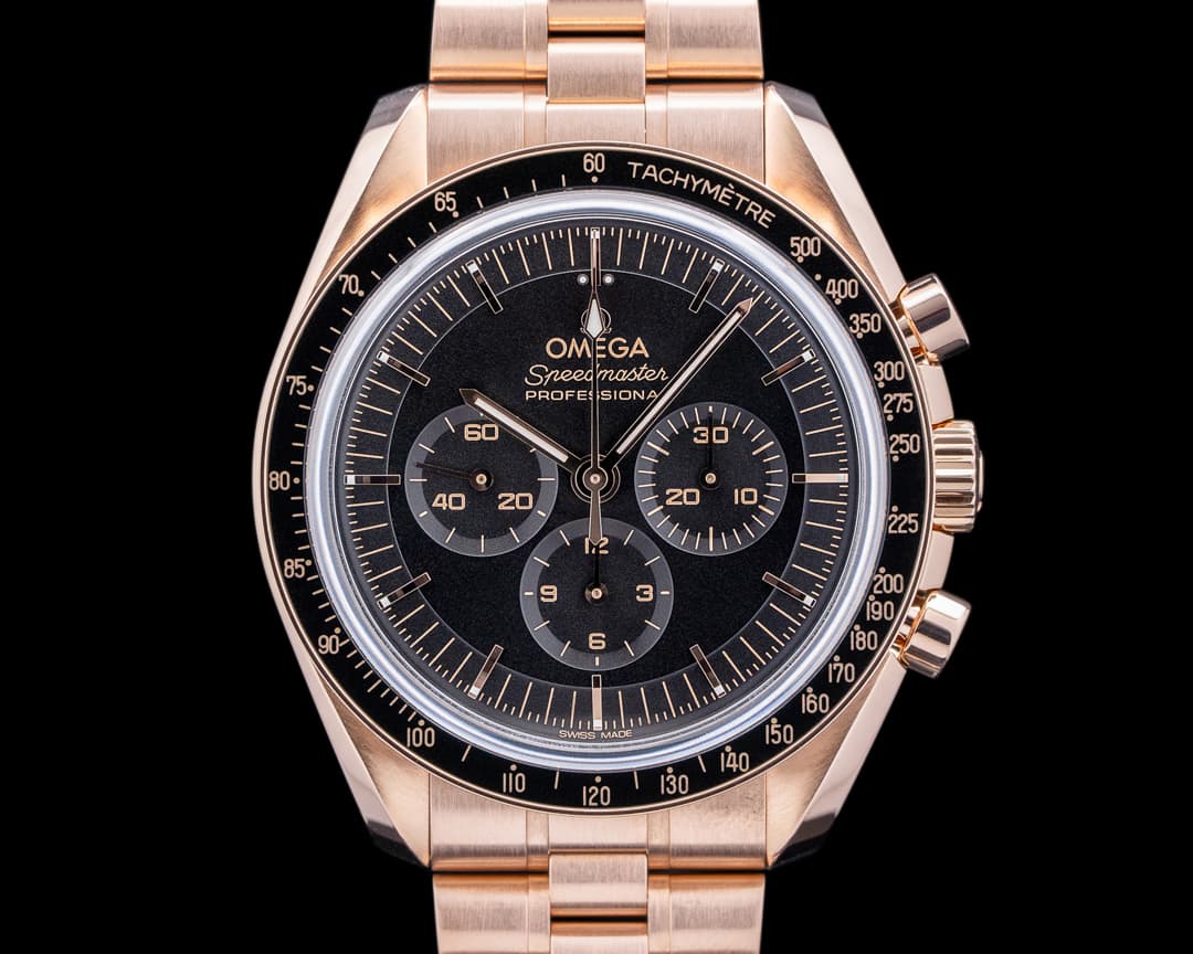 Omega Speedmaster Moonwatch Professional Sedna Gold