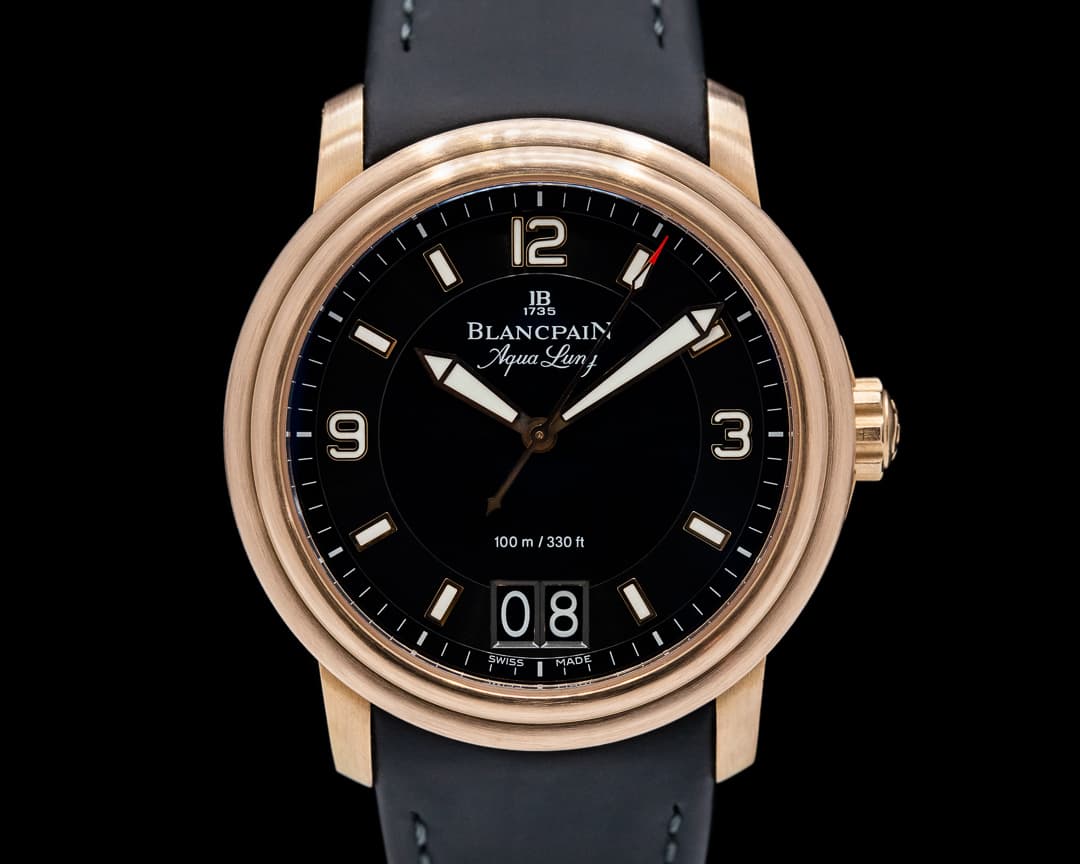 Blancpain Aqualung Big Date 18K RG Deployant