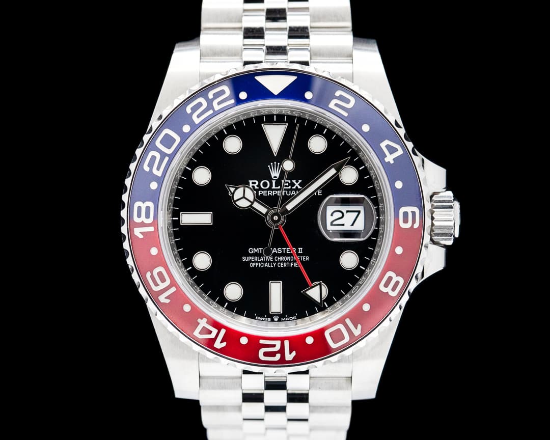 Rolex GMT Master II Ceramic 126710 "Pepsi" SS Jubilee