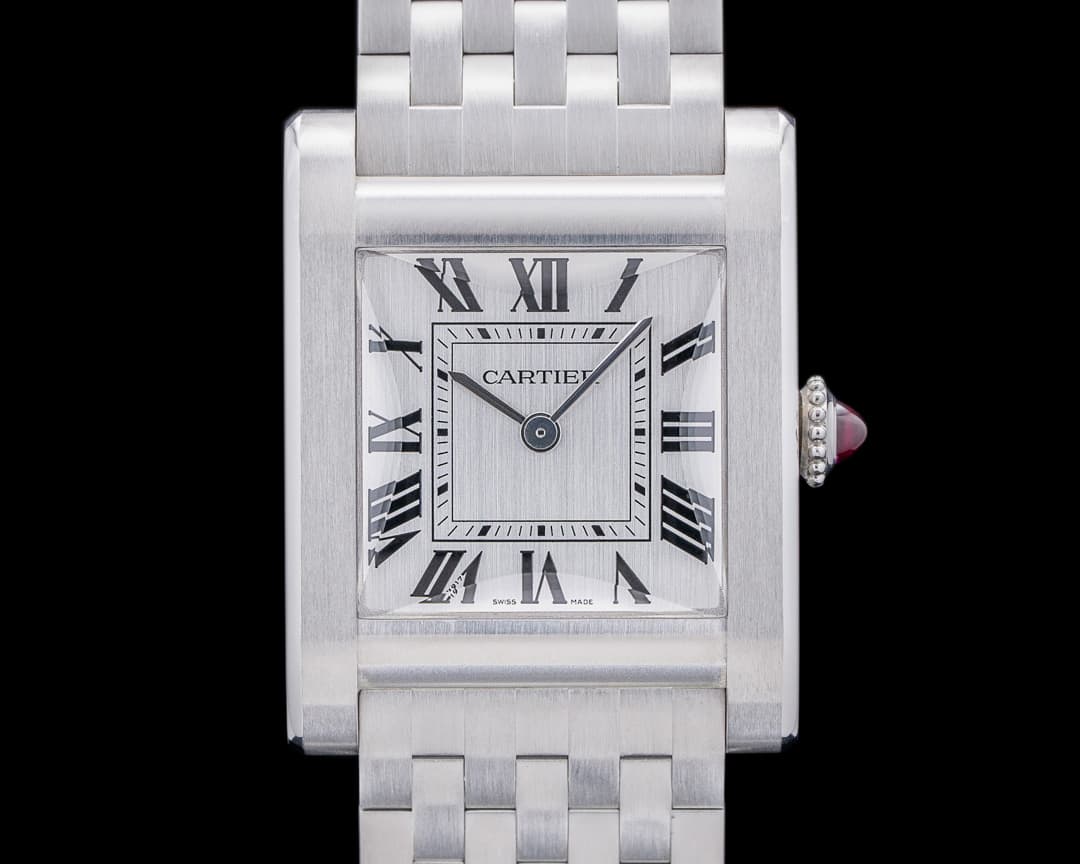 Cartier Privee Collection Tank Normale WGTA0111 Platinum/ Bracelet UNWORN