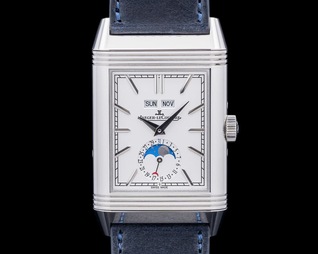 Jaeger LeCoultre Reverso Tribute Calendar Stainless Steel