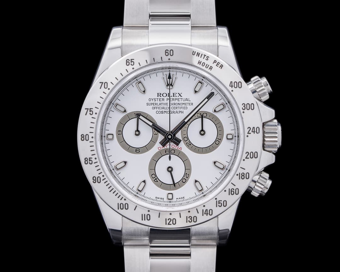 Rolex Daytona 116520 White Dial SS
