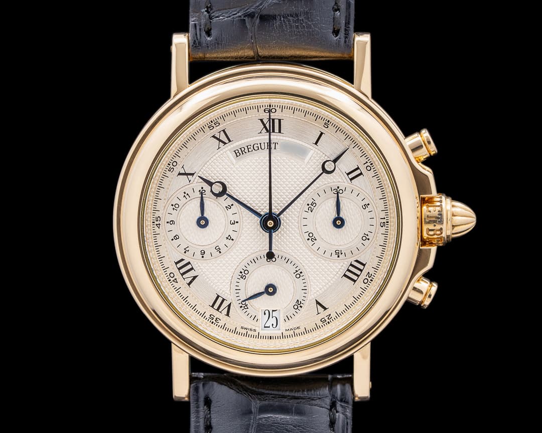 Breguet Marine Chronograph 18K Yellow Gold
