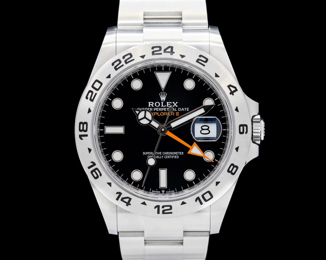 Rolex Explorer II 226570 Black Dial SS