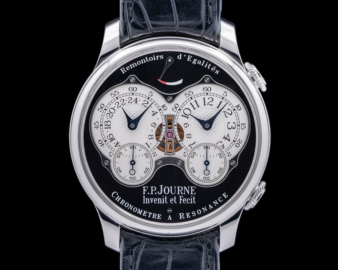 F. P. Journe Chronometre Resonance Platinum "BLACK LABEL" 40MM