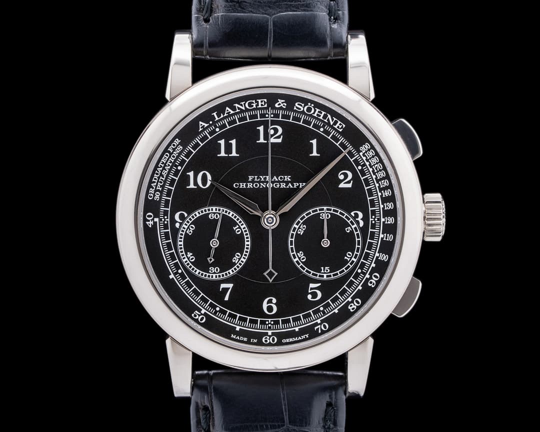 A. Lange and Sohne 1815 414.028 Chronograph 18K White Gold