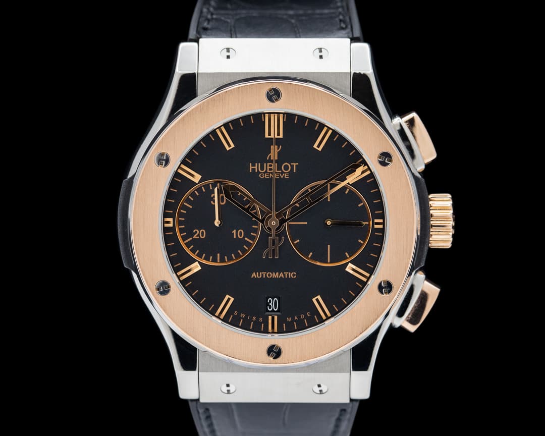 Hublot Classic Fusion Chronograph Titanium King Gold 45MM