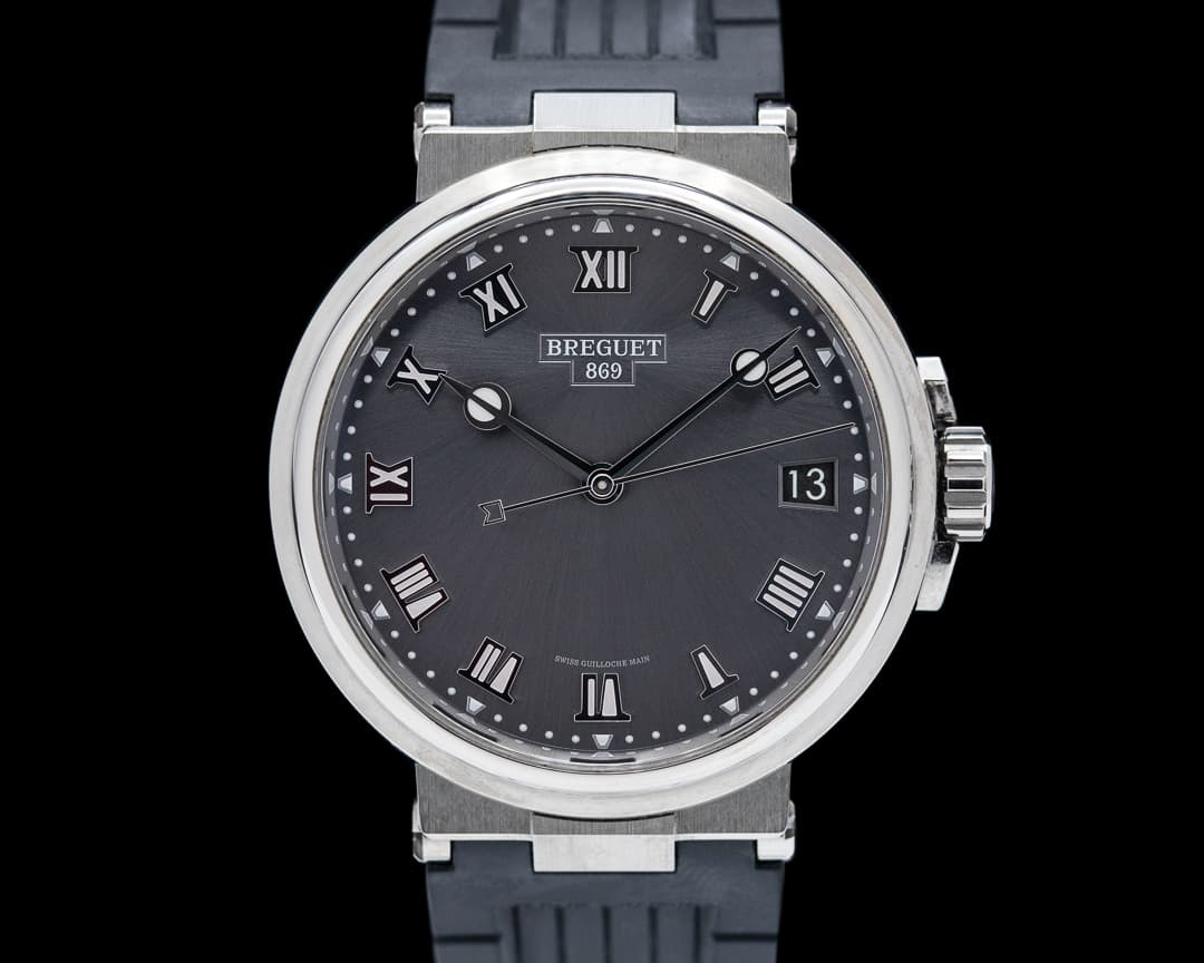 Breguet Marine Automatic 5517 Titanium / Strap
