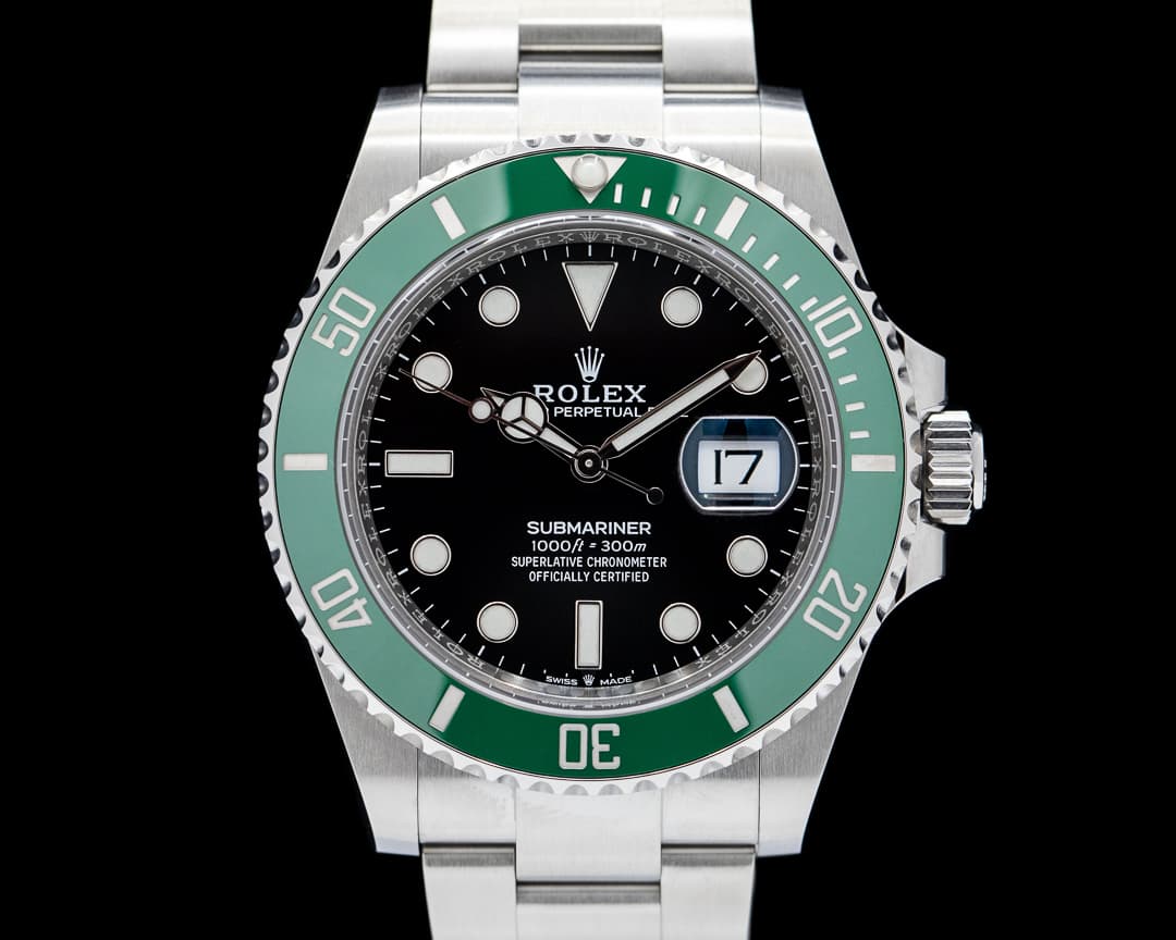 Rolex Submariner Date 126610LV Kermit GREEN Ceramic Bezel 41MM
