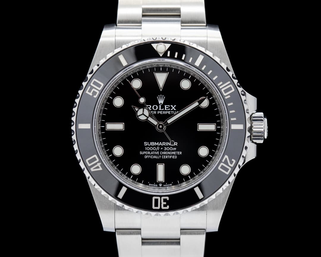 Rolex Submariner 124060 No Date Ceramic Bezel 41MM