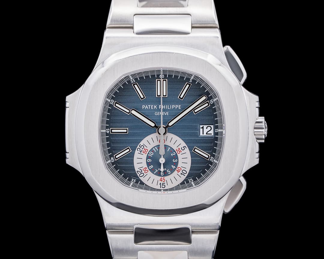 Patek Philippe Nautilus 5980 Chronograph Blue Dial SS