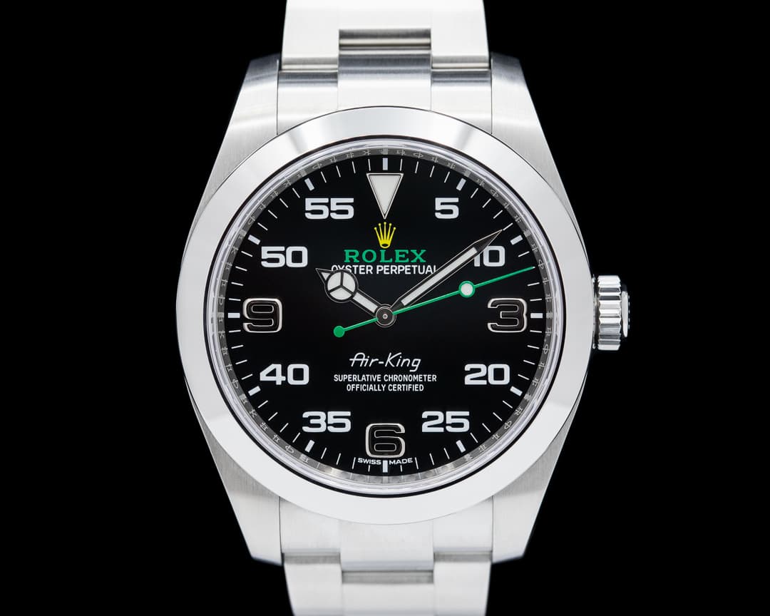 Rolex Air King 116900 Black Dial SS