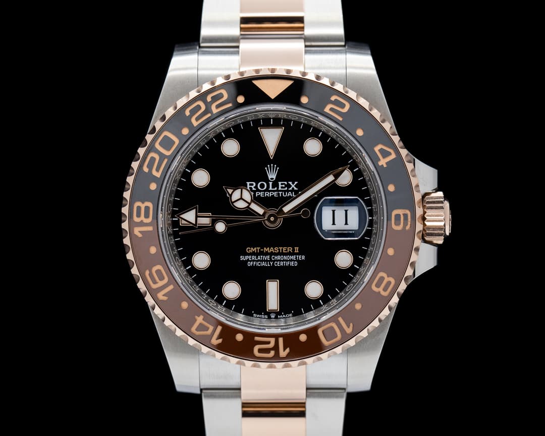 Rolex GMT Master II "Root Beer" SS / 18K Everose