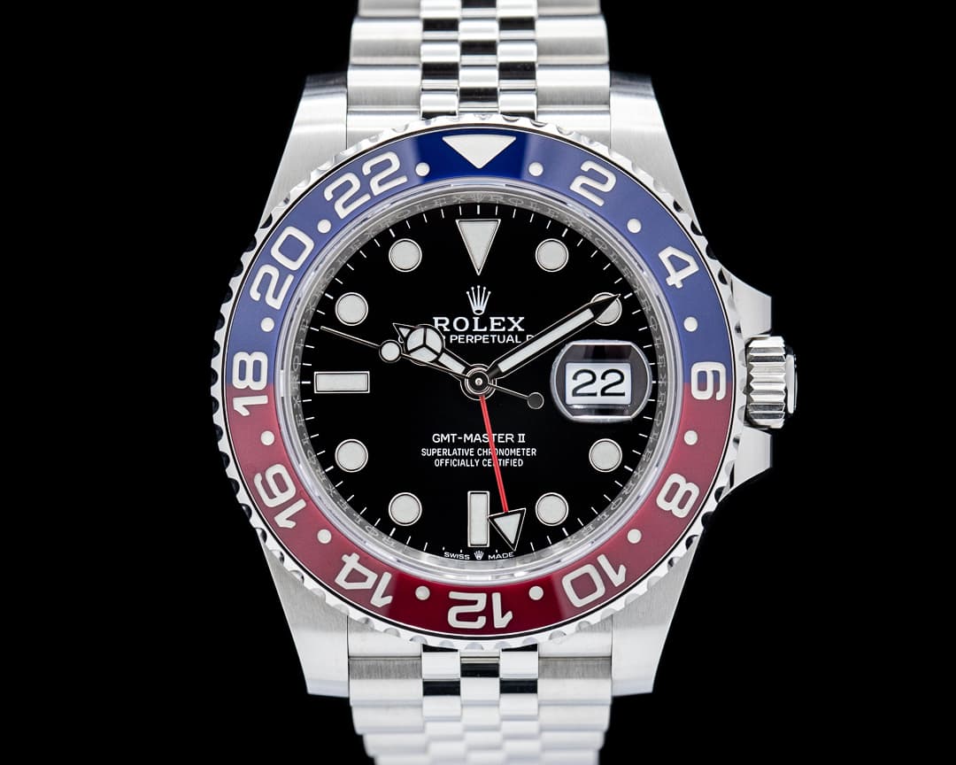 Rolex GMT Master II Ceramic 126710 "Pepsi" SS Jubilee