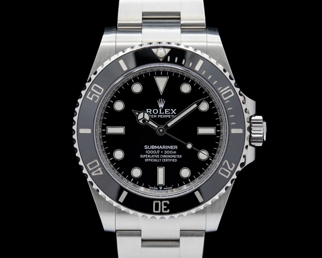 Rolex Submariner 124060 No Date Ceramic Bezel 41MM