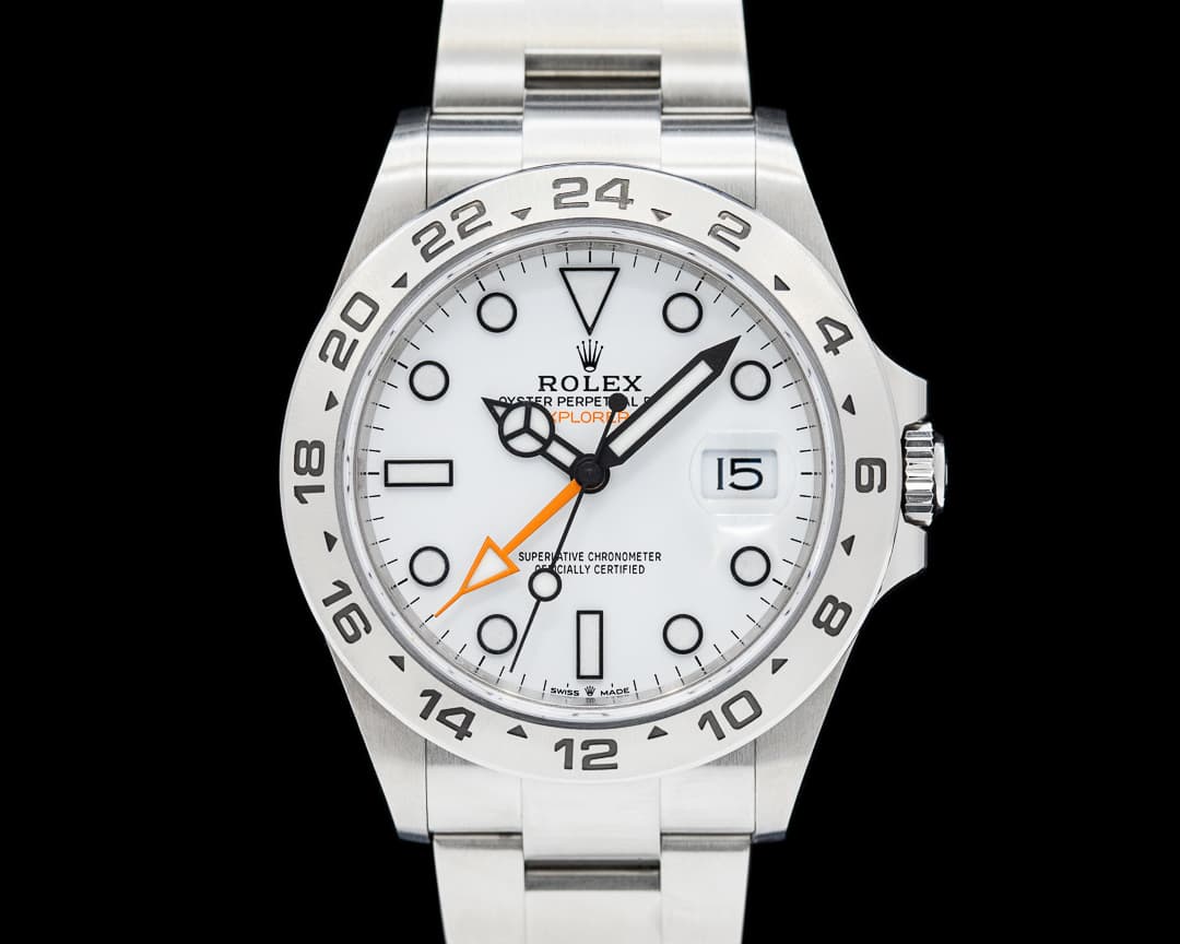 Rolex Explorer II 226570 White Dial SS