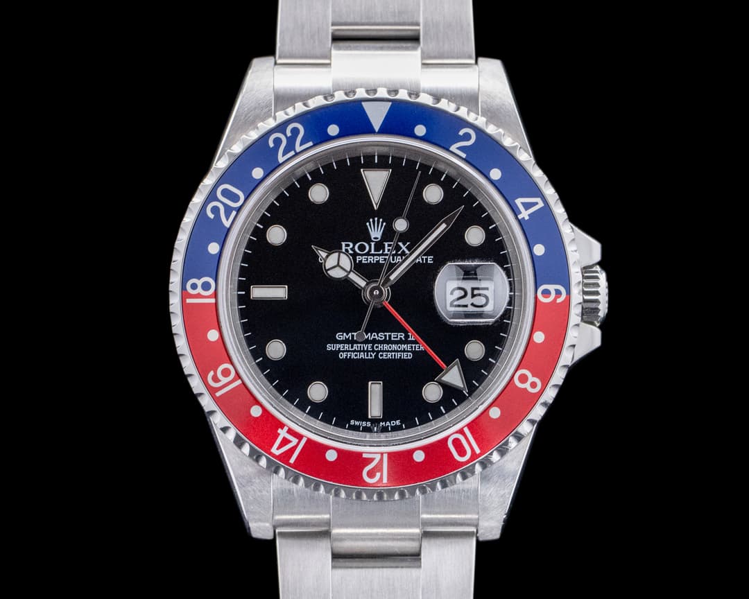 Rolex GMT Master II "Pepsi" SS Circa 2004